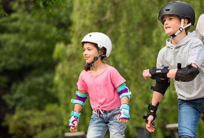 Initiation roller au Village Decathlon