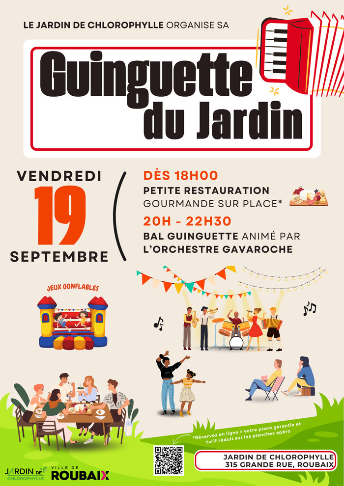 Guinguette du Jardin - 19 Septembre 2025