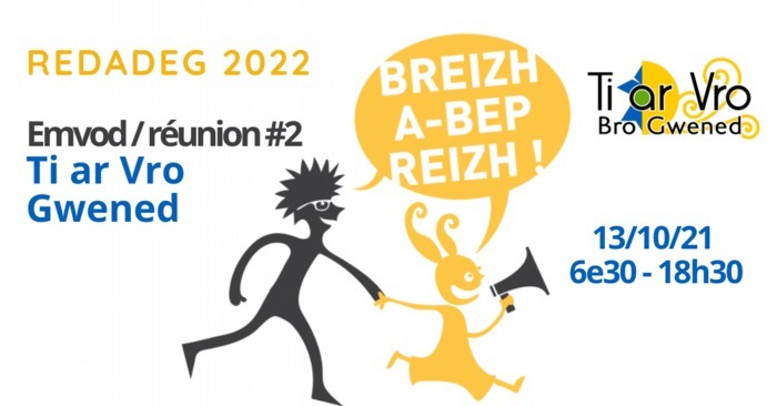 Réunion #2 pour organiser l'arrivée de la Redadeg à Vannes (28/05/22)