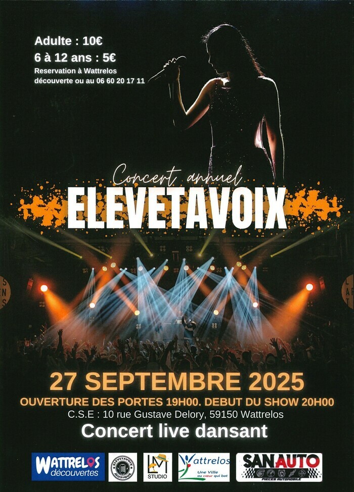 CONCERT ANNUEL ELEVETAVOIX