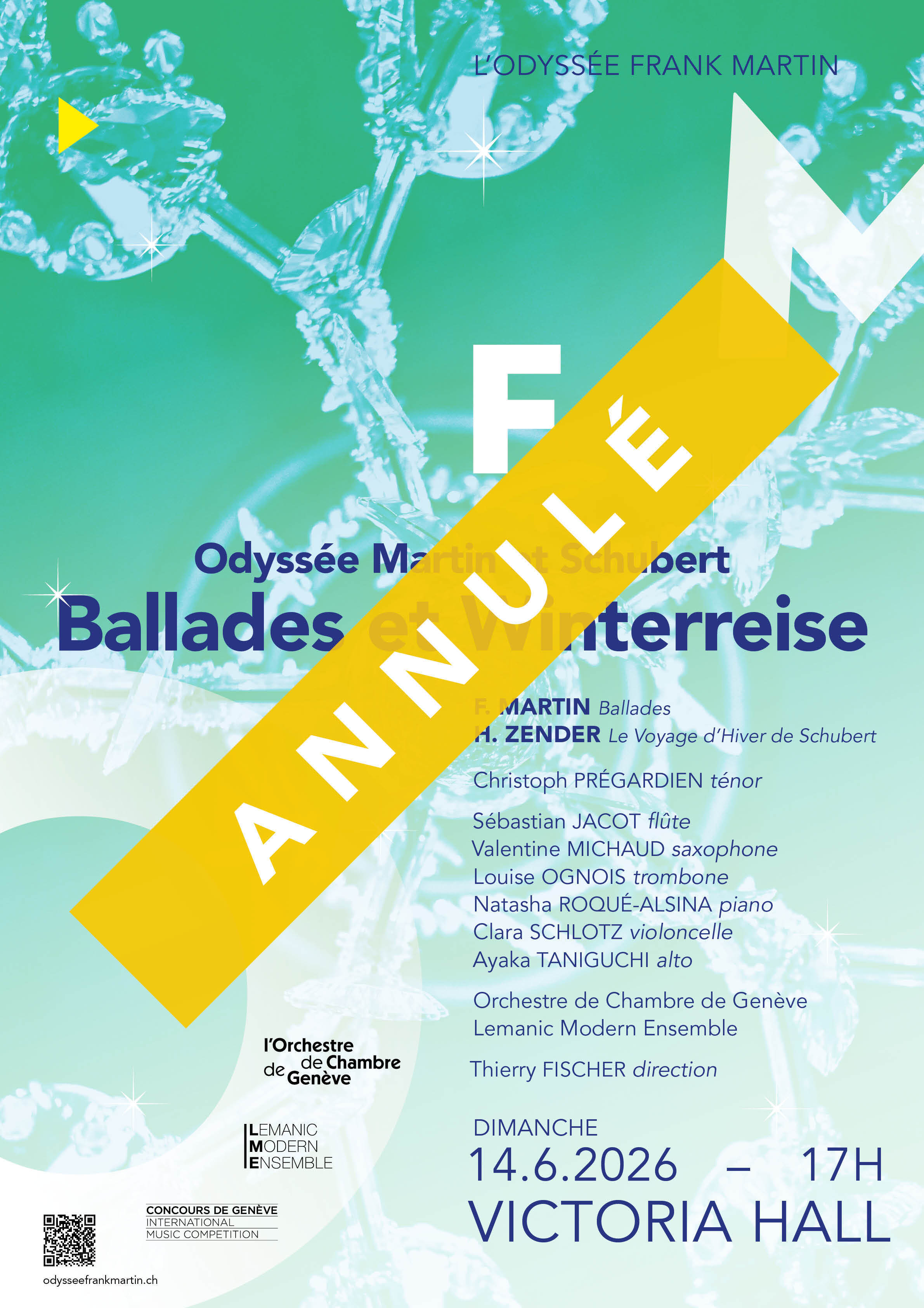 Odyssée Martin et Schubert - ballades et Winterreise