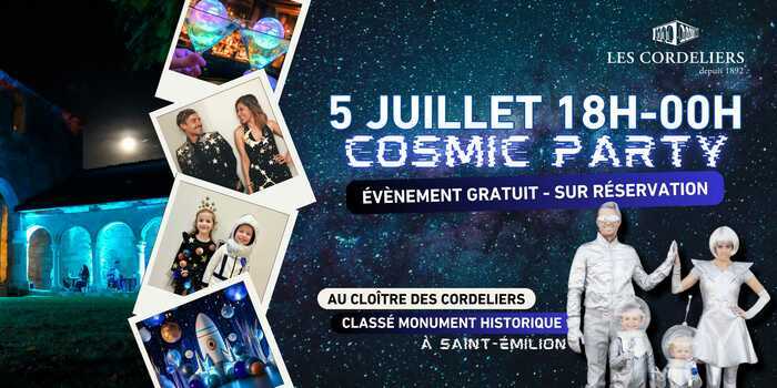 Soirée Cosmic Party au Cloître des Cordeliers