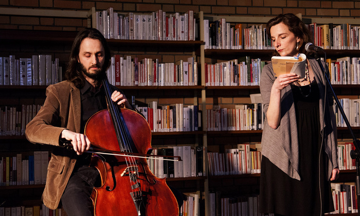 A mains nues : 
Lecture musicale d'Amandine Dhée et Timothée Couteau - La Générale d'Imaginaire - tout public dès 15 ans