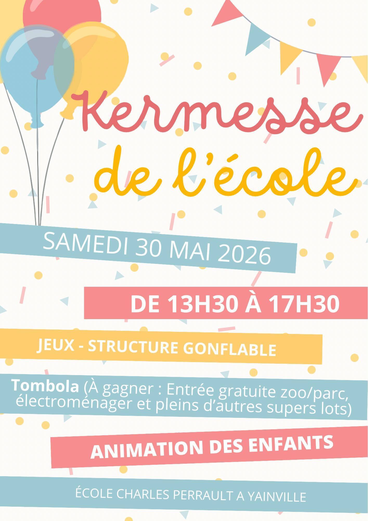 Kermesse de l'école Charles Perrault