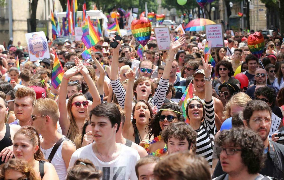 La Marche des Fiertés à Bordeaux