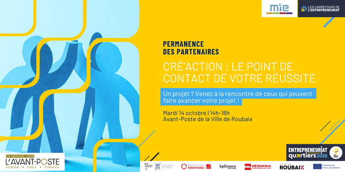 Permanence des partenaires - Cré'Action