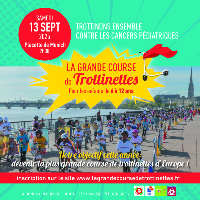 La Grande Course de Trottinettes revient à Bordeaux !
