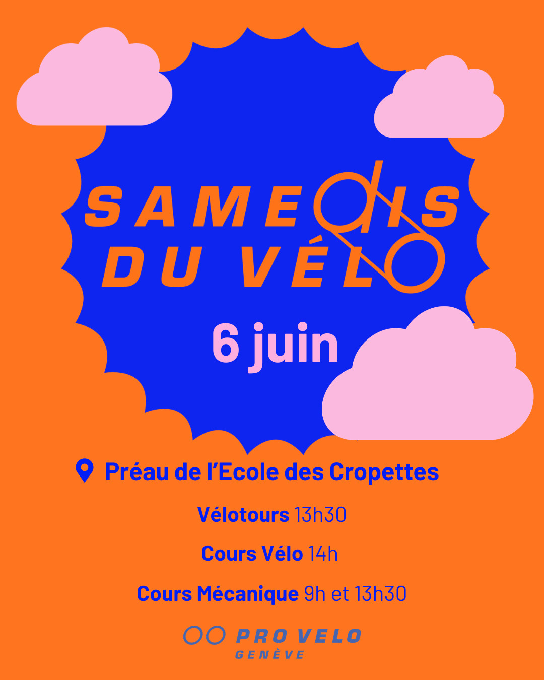 Samedis du Vélos du 6 juin