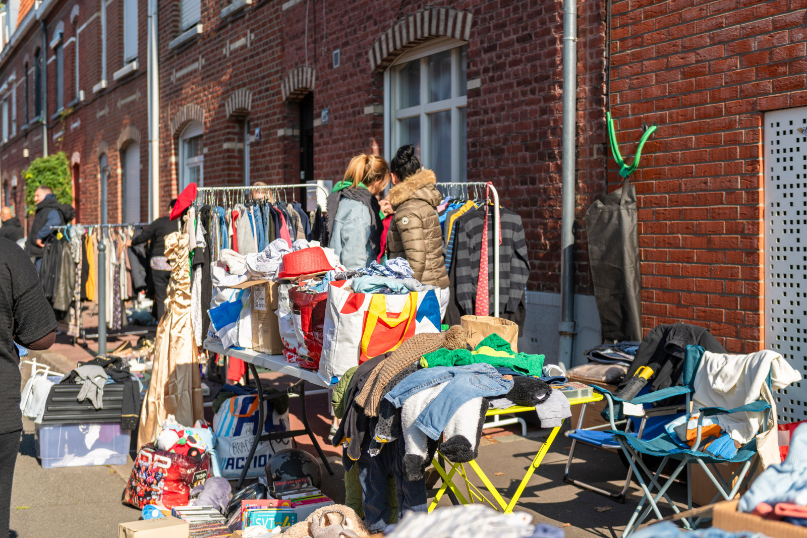 Braderie & vide-grenier / Rue de l'Hommelet