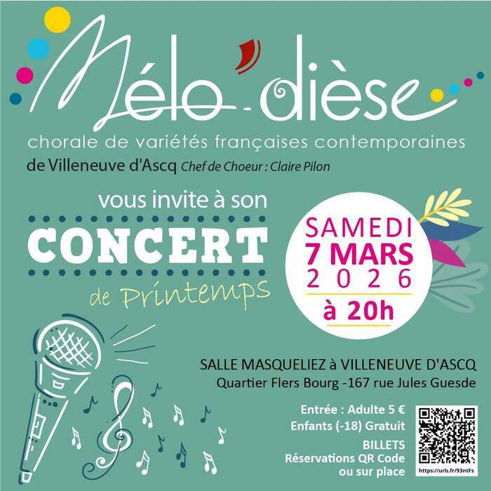 Concert de printemps de la chorale Mélo'diese