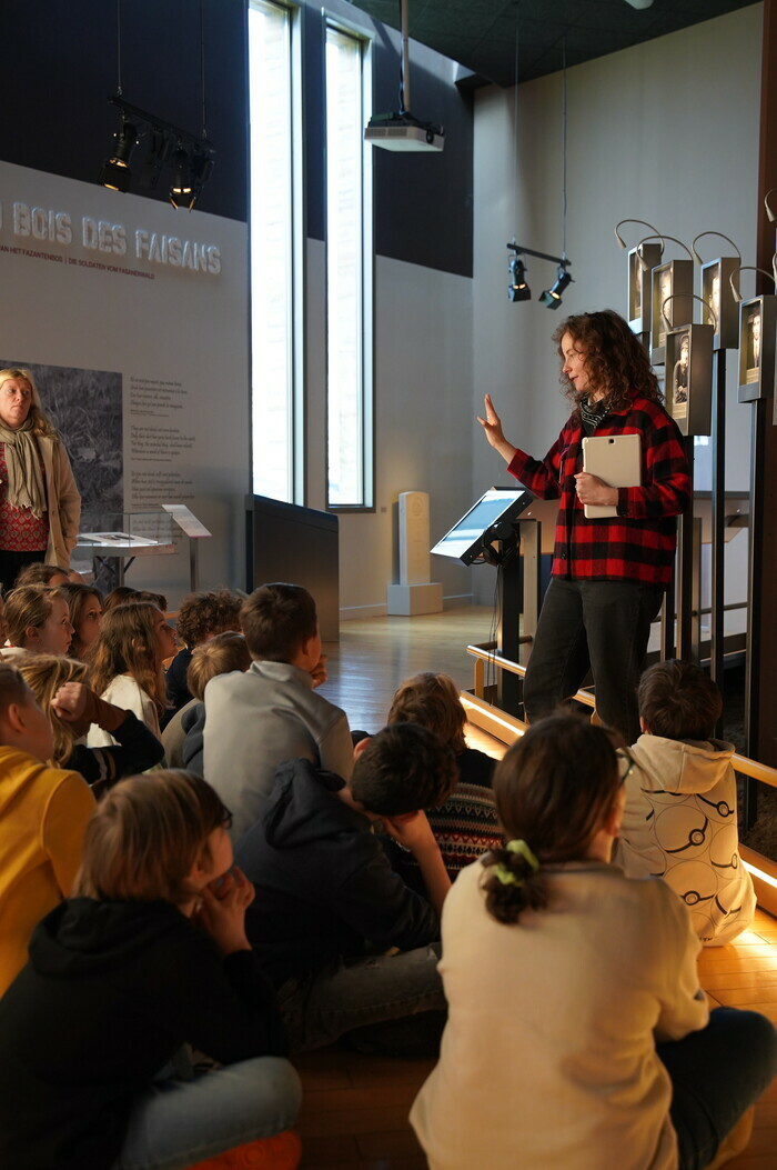 Visite guidée de l'exposition permanente du Musée de la Bataille de Fromelles (interprétée en LSF)