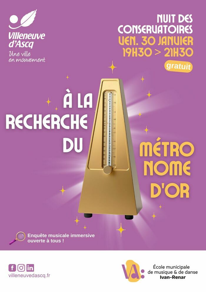 Soirée chasse aux trésors à l'école de musique