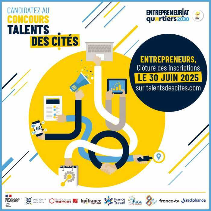 Candidatez au concours Talents des cités