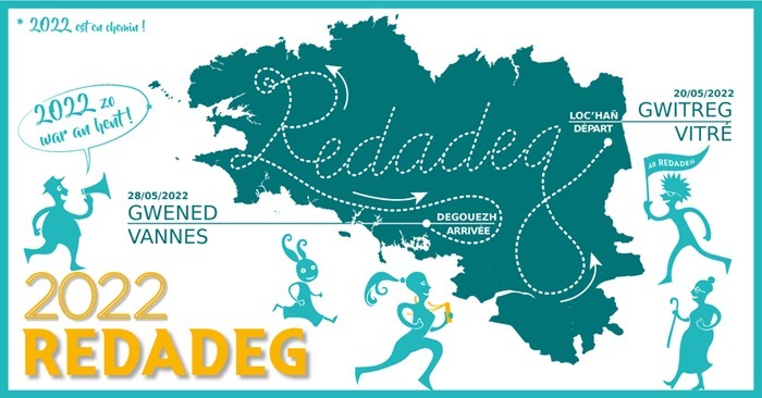 La Redadeg 2021 est finie et il est temps maintenant de penser à celle de 2022 !