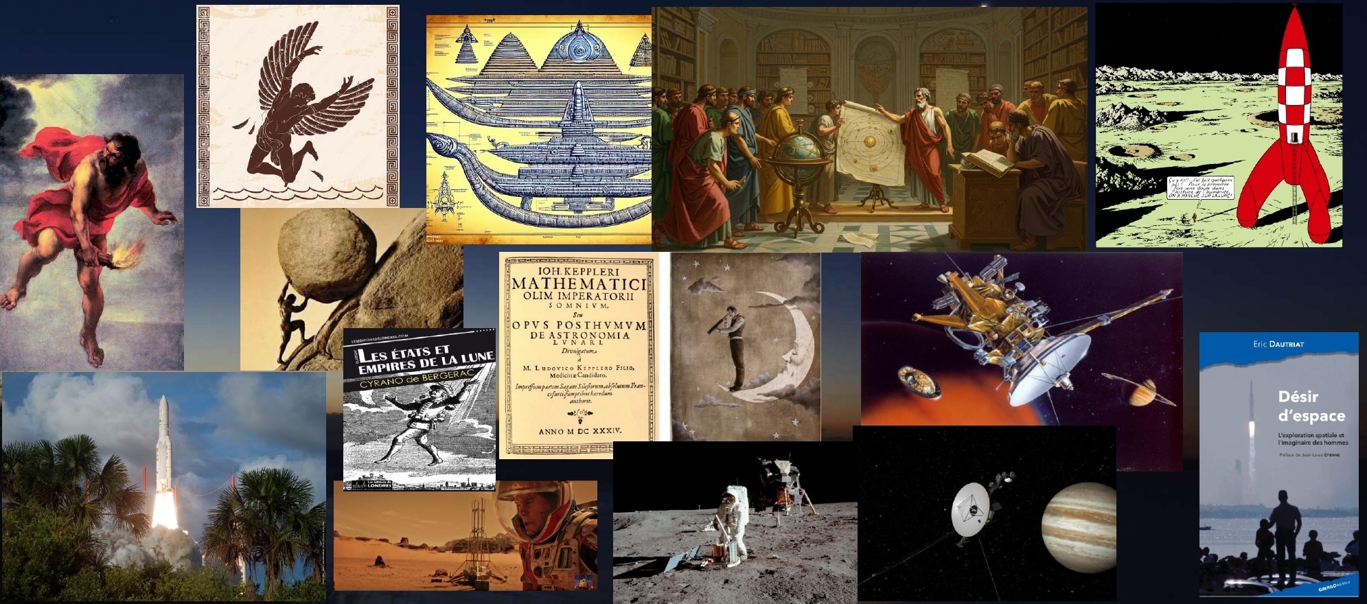Conférence Rendez-vous espace "Exploration spatiale, qu'est ce qui pousse l'humanité vers le cosmos ?"