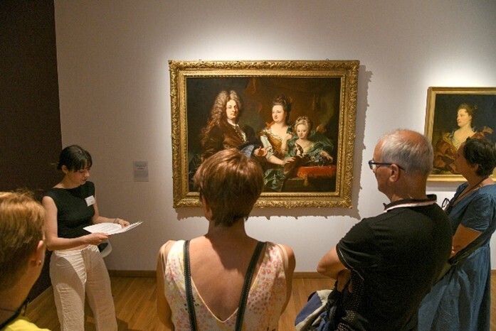 À la rencontre des œuvres avec les guides de demain