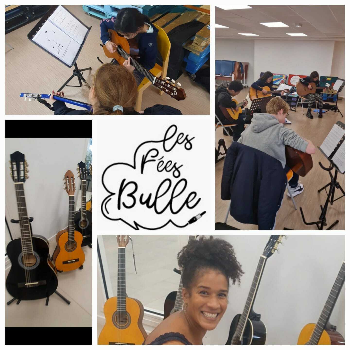 STAGE D'ETE MUSICAL, guitare et chant  - Université du Potager du Dauphin - 06 26 26 54 73 - Mareme Diop