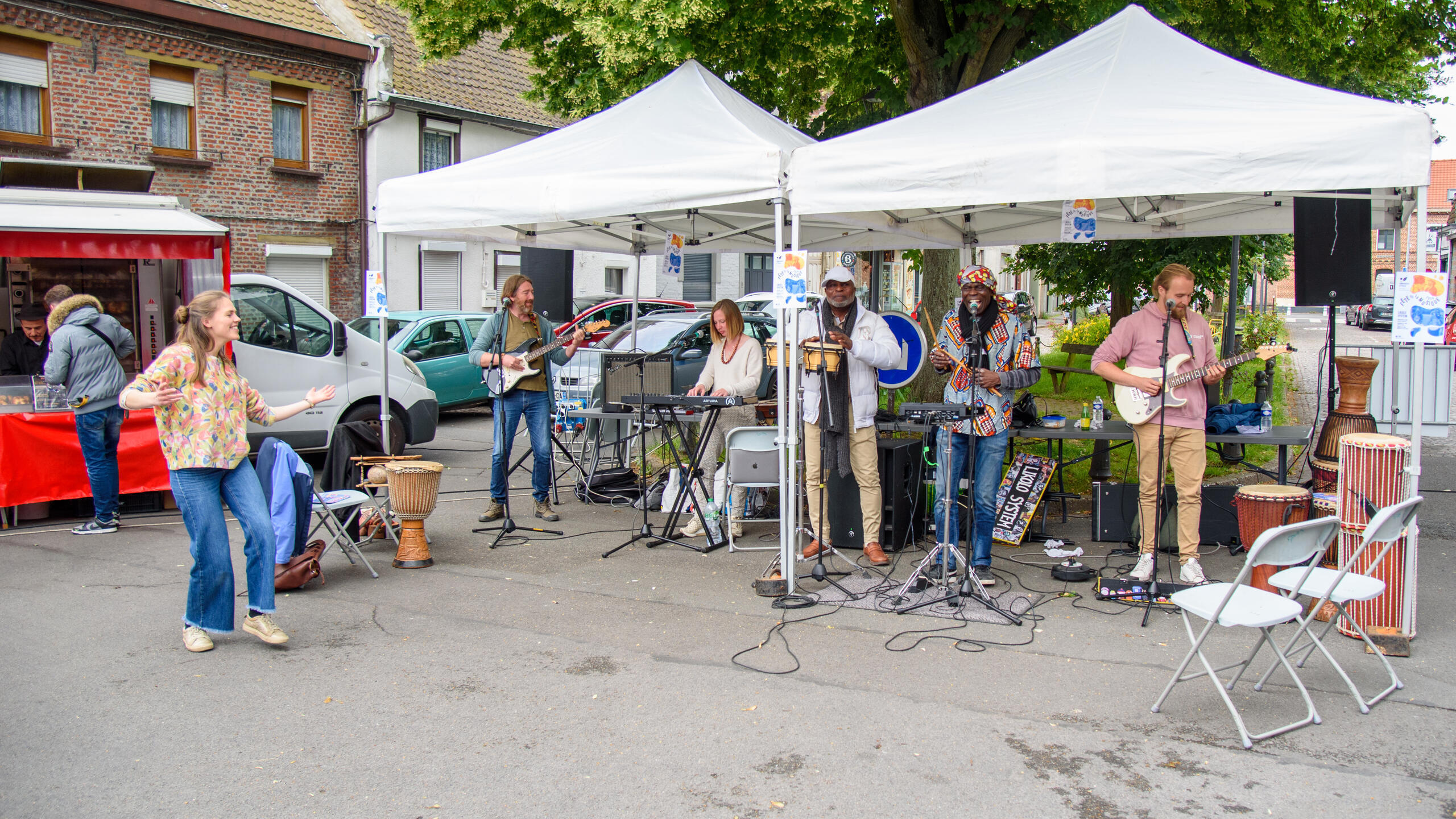 Les marchés fêtent la musique