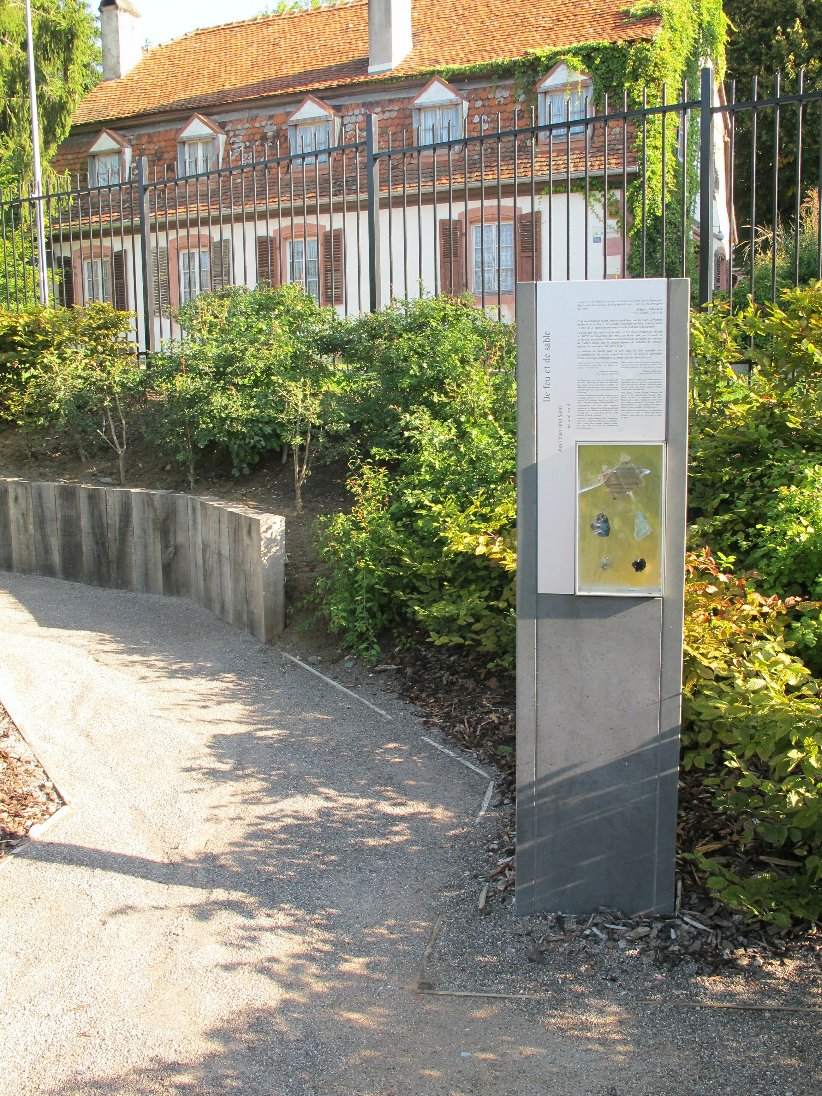 Visite libre des jardins du musée Lalique