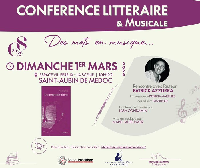 Conférence littéraire en musique
