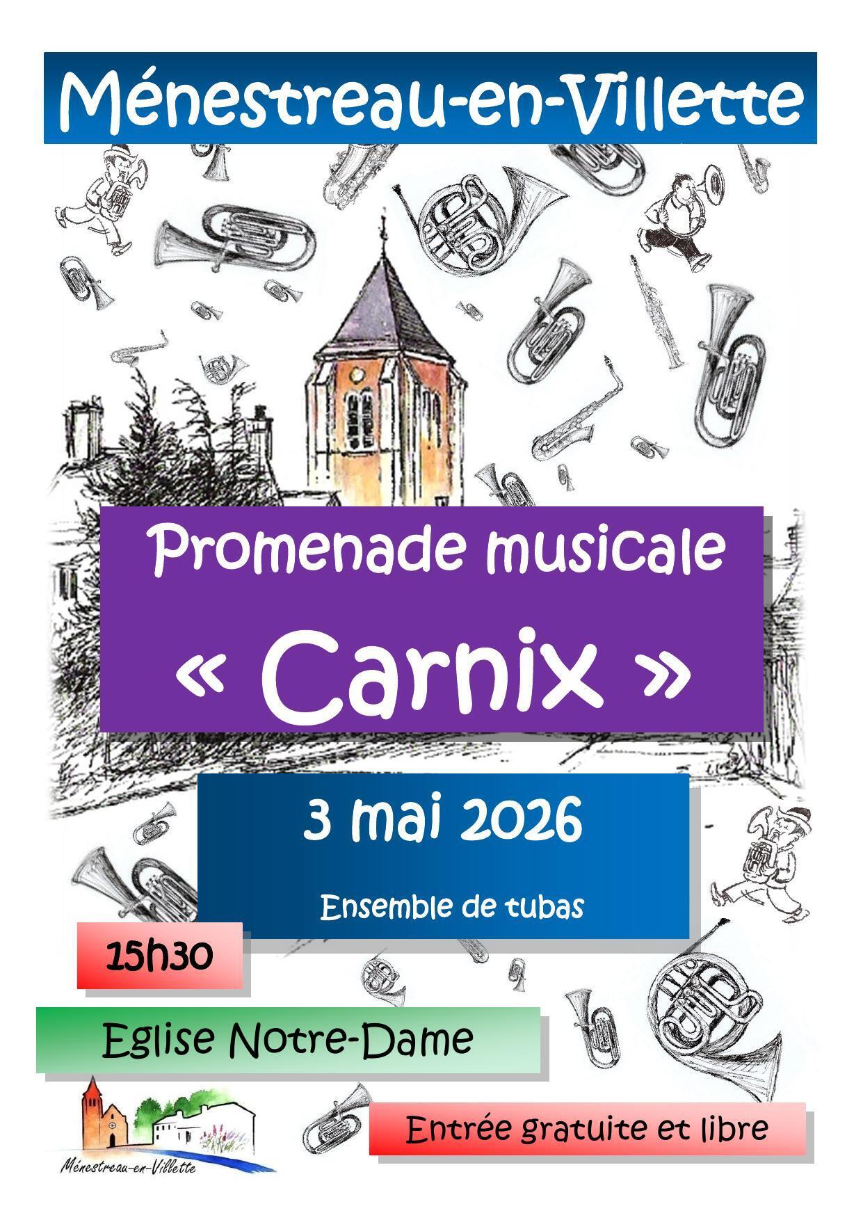Promenade musicale Carnyx