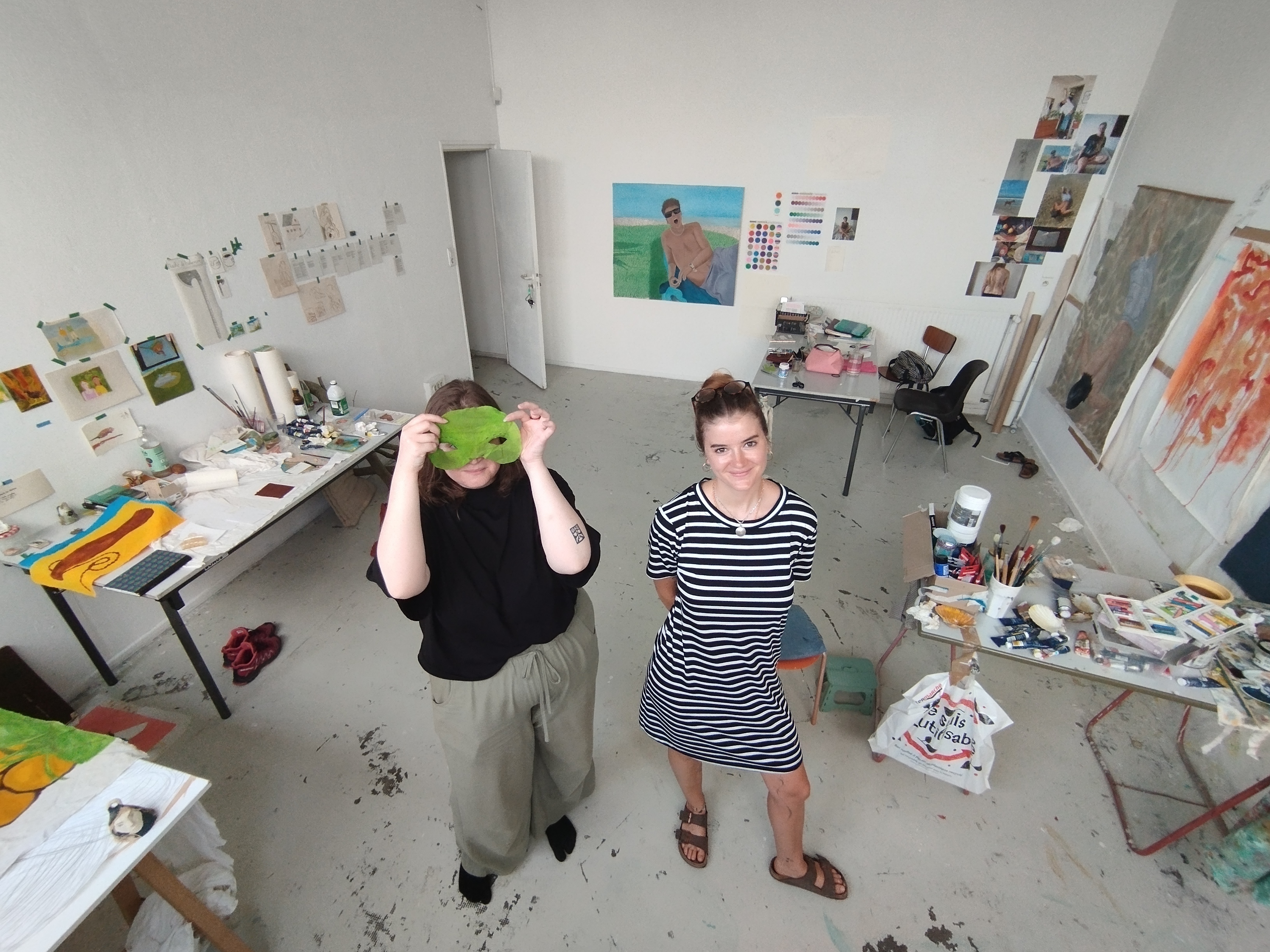 Présentation publique – À la rencontre de Aliette Boyer et Axèle Huchet-Lamotte dans le cadre d’un partenariat avec TALM-Le Mans