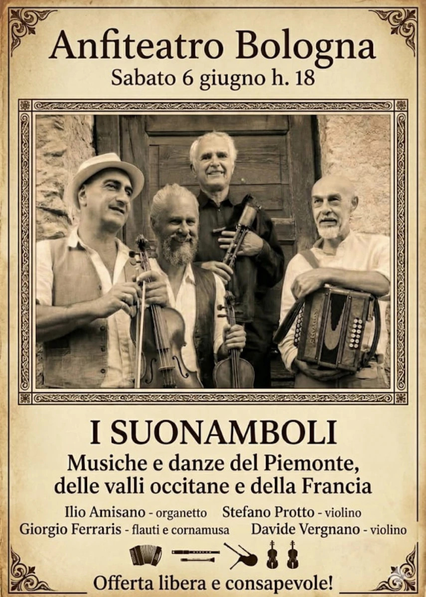 Festa con Balli Occitani e Francesi con "I SUONAMBOLI" a Torino