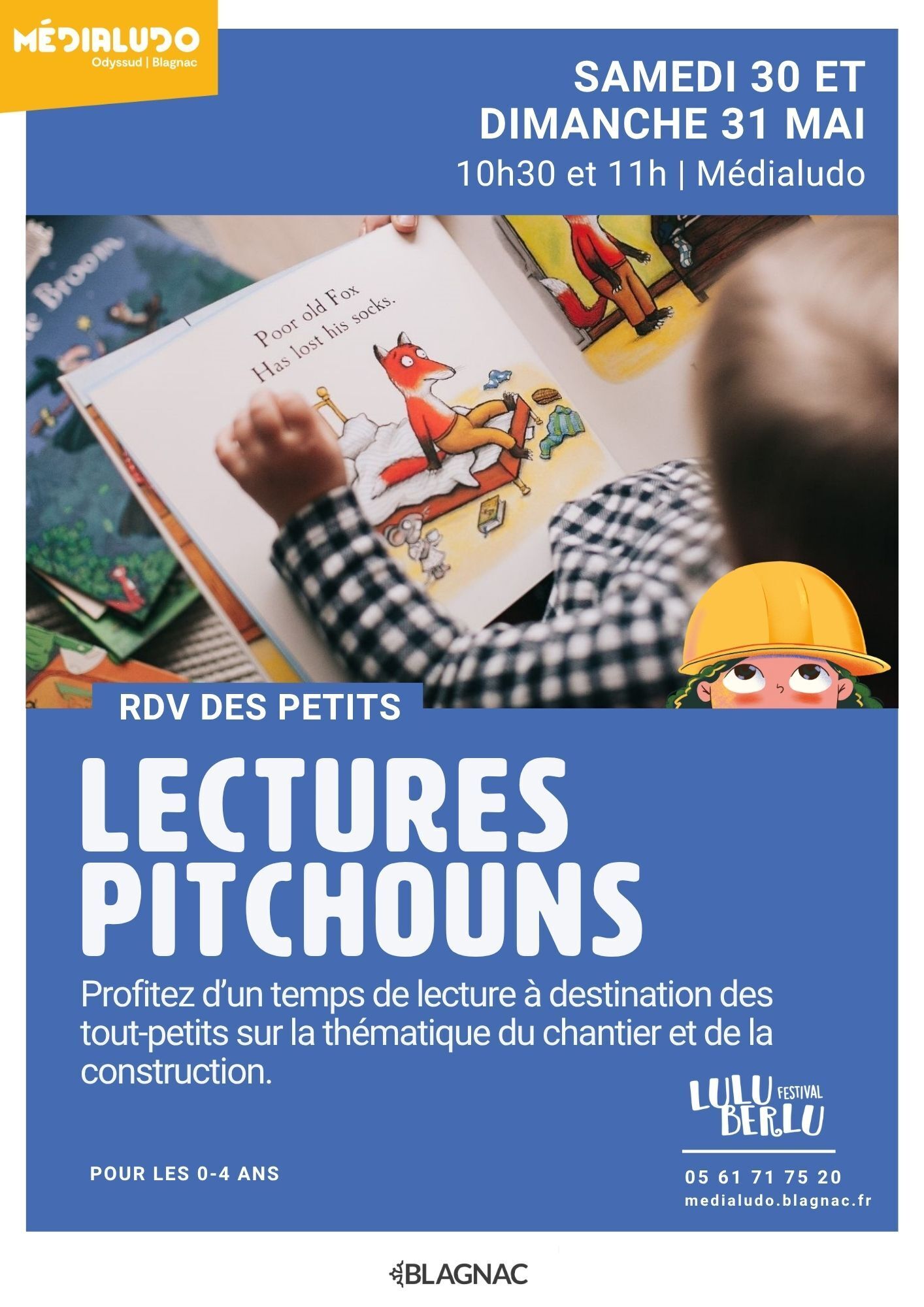 Festival Luluberlu / Lectures pitchouns - Les 30 et 31 mai