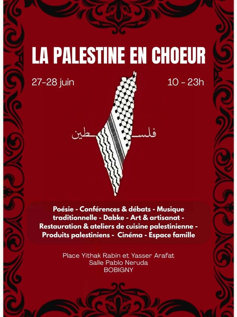 LA PALESTINE EN CHŒUR