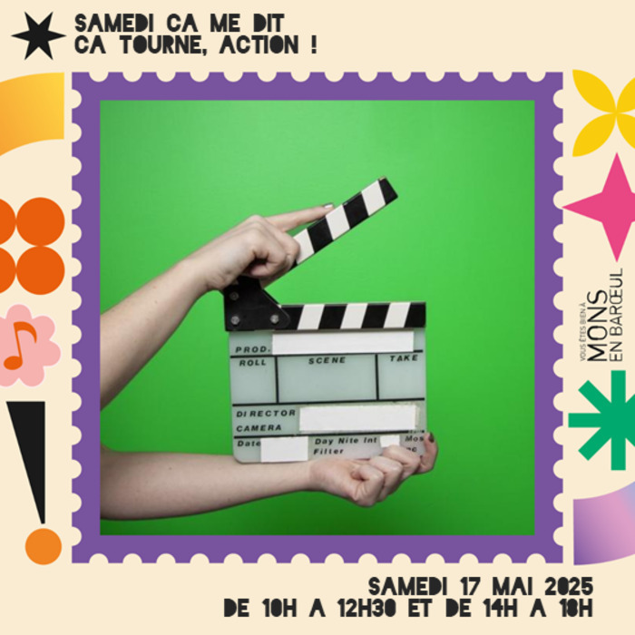 Samedi, ça me dit - Ça tourne, action !