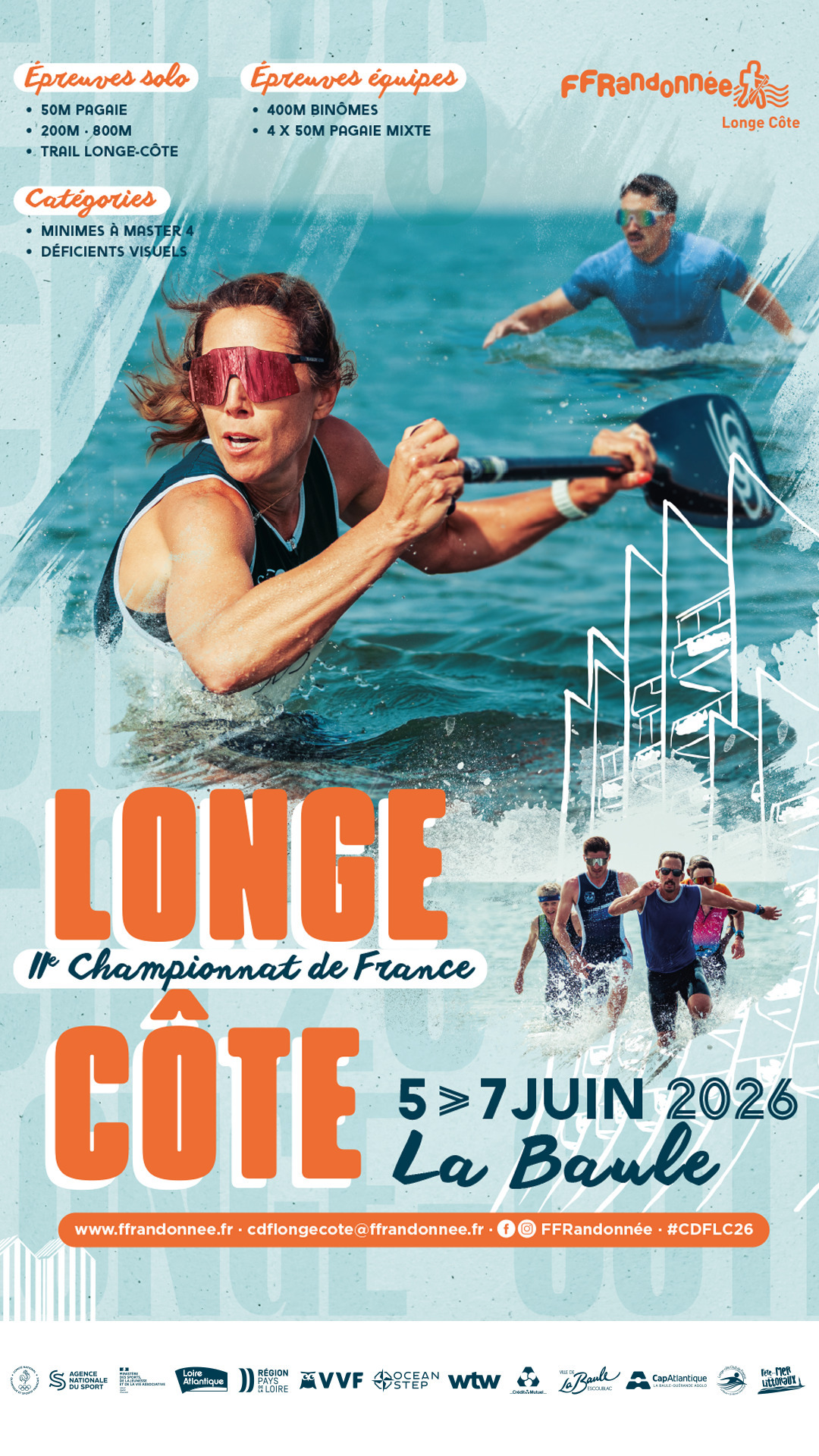 Championnat de France de Longe Côte 2026