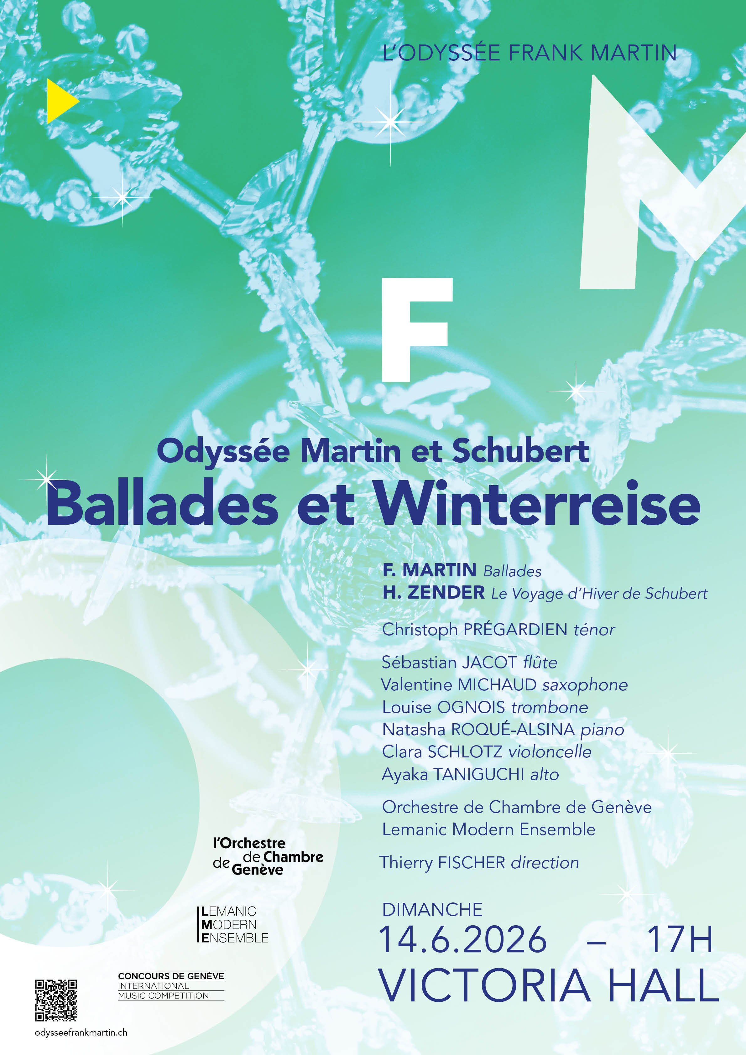Odyssée Martin et Schubert - ballades et Winterreise
