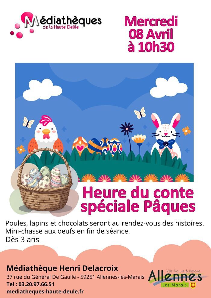 Heure du conte spéciale Pâques