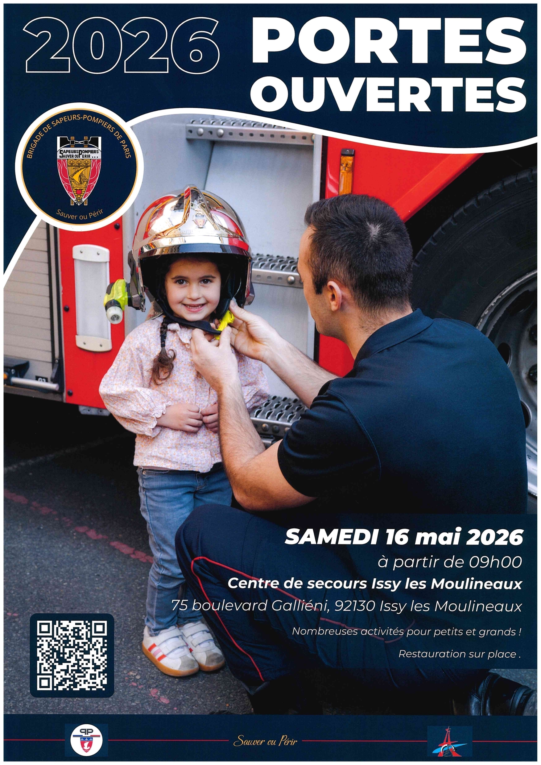 Journée Portes Ouvertes à la caserne des pompiers d’Issy