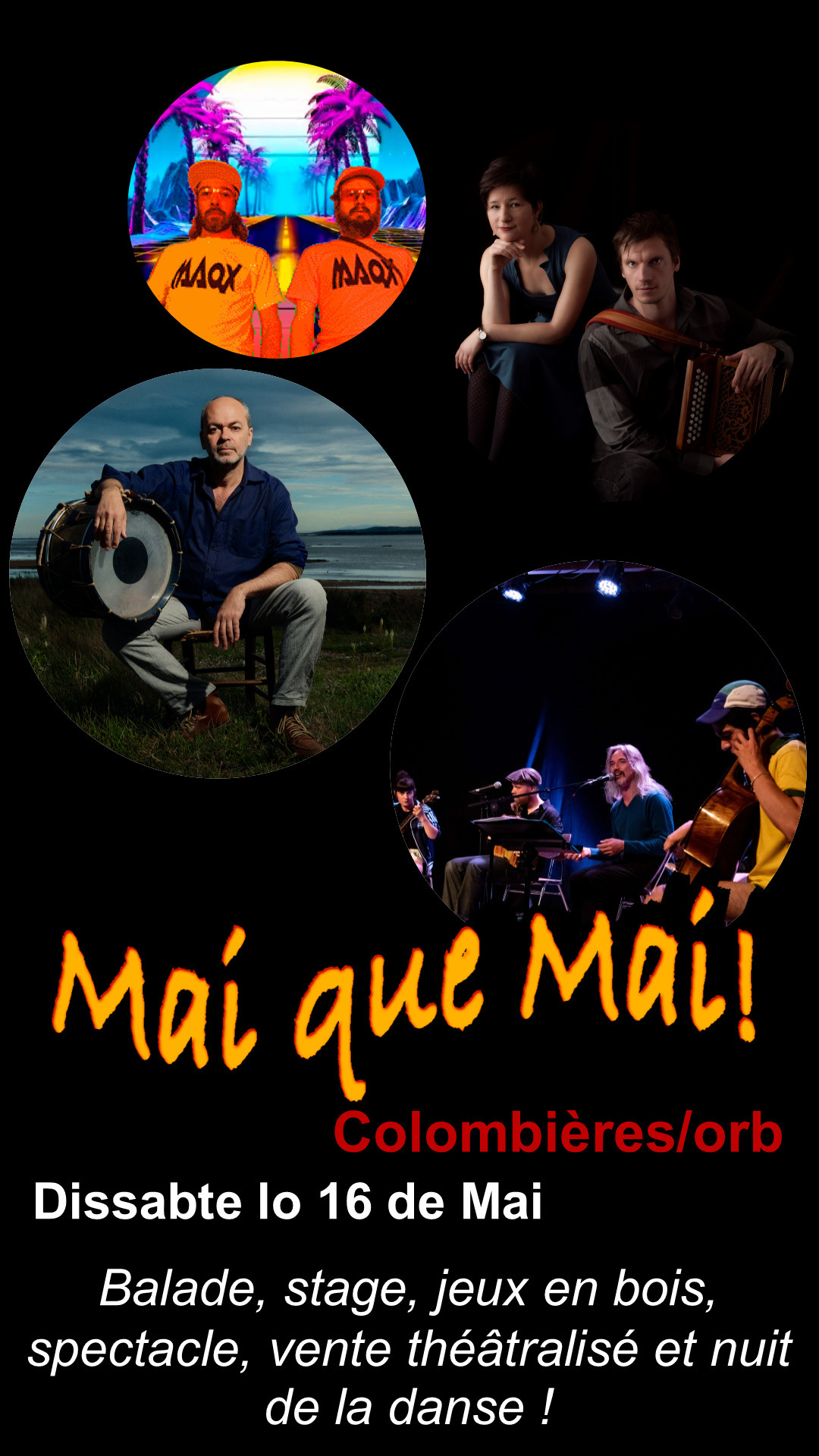 Festival Mai que Mai, Dissabte lo 16 de Mai
