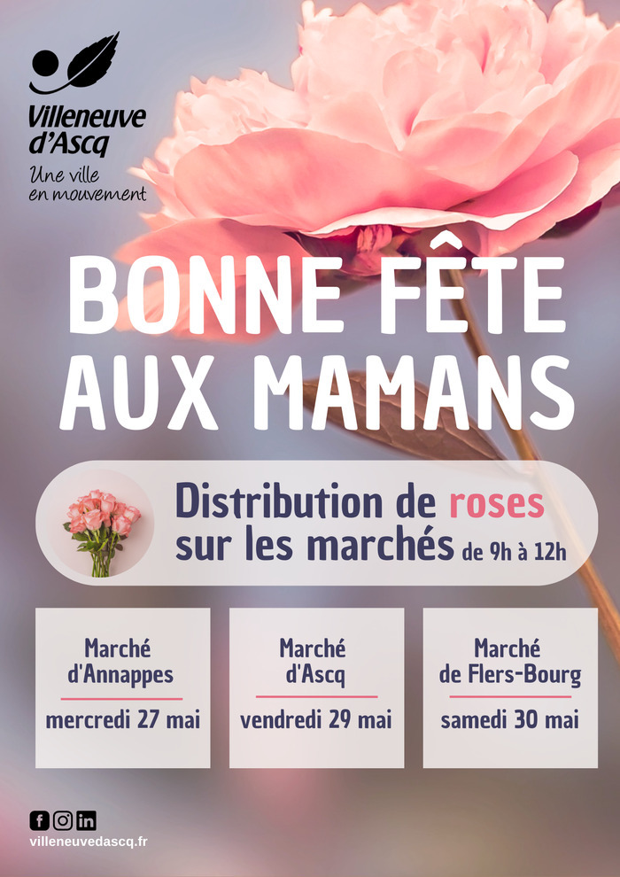 Les marchés fêtent les mamans