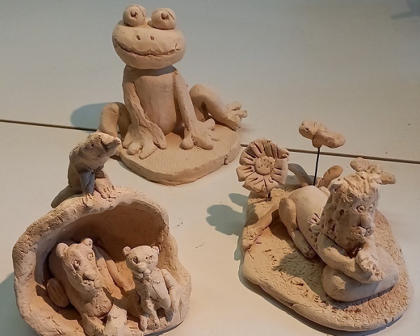 STAGE SCULPTURE TERRE pour enfants - samedi 22 août matin