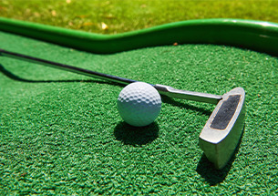 Sortie au mini-golf