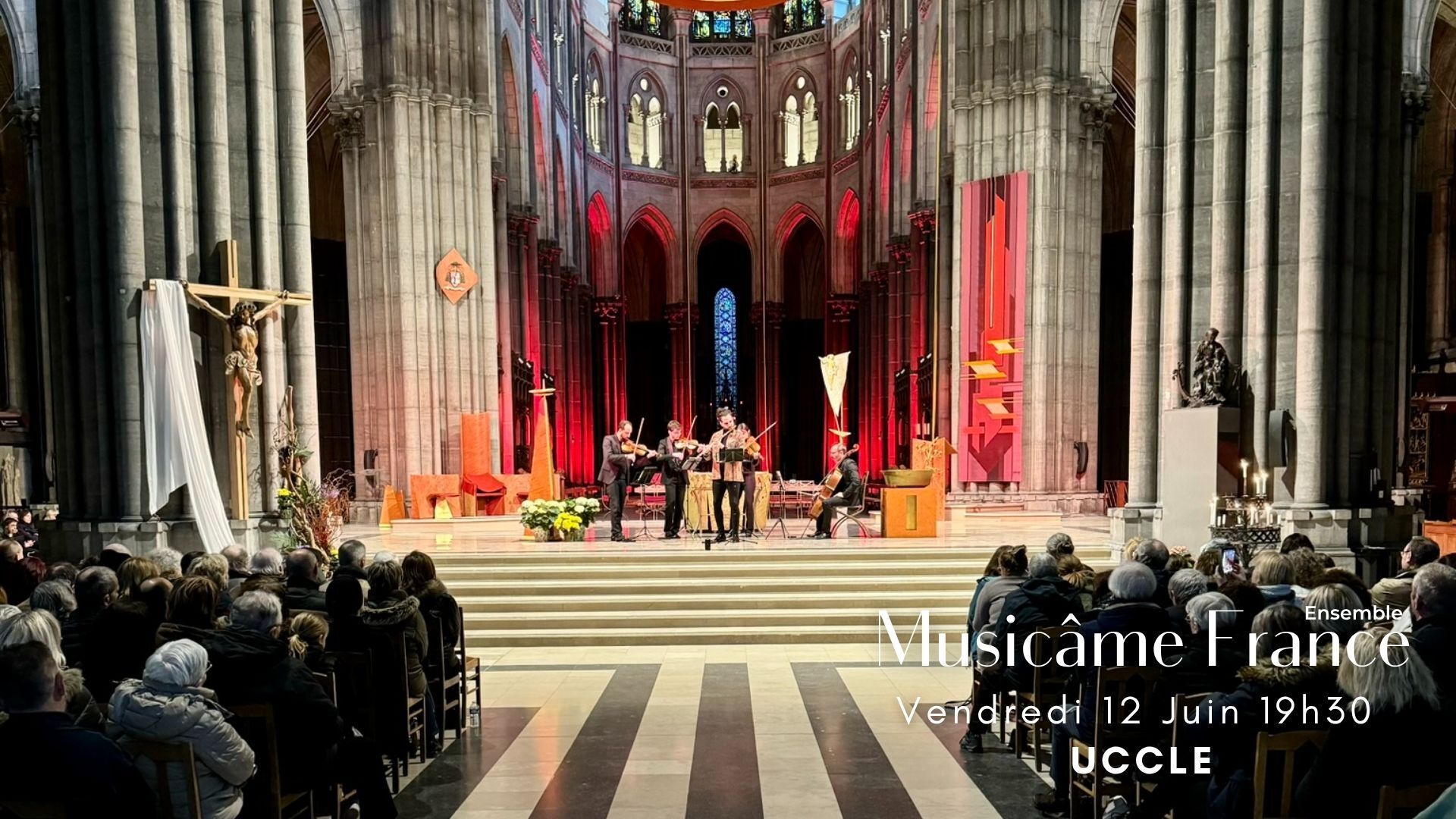 Concert à Uccle : Ravel, Bach, Vivaldi, Cantemir, Rachmaninov, Puccini, Saint-Saëns