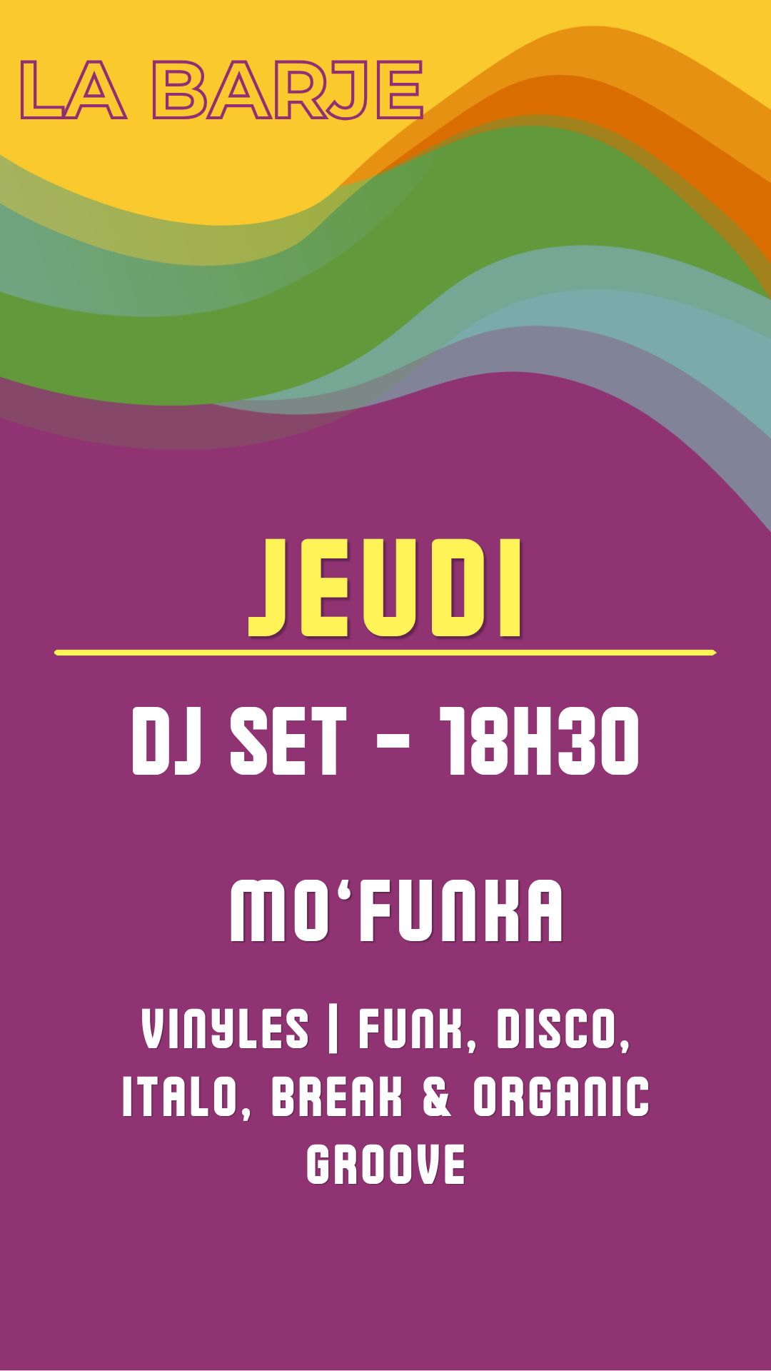 Jeudi DJ Set