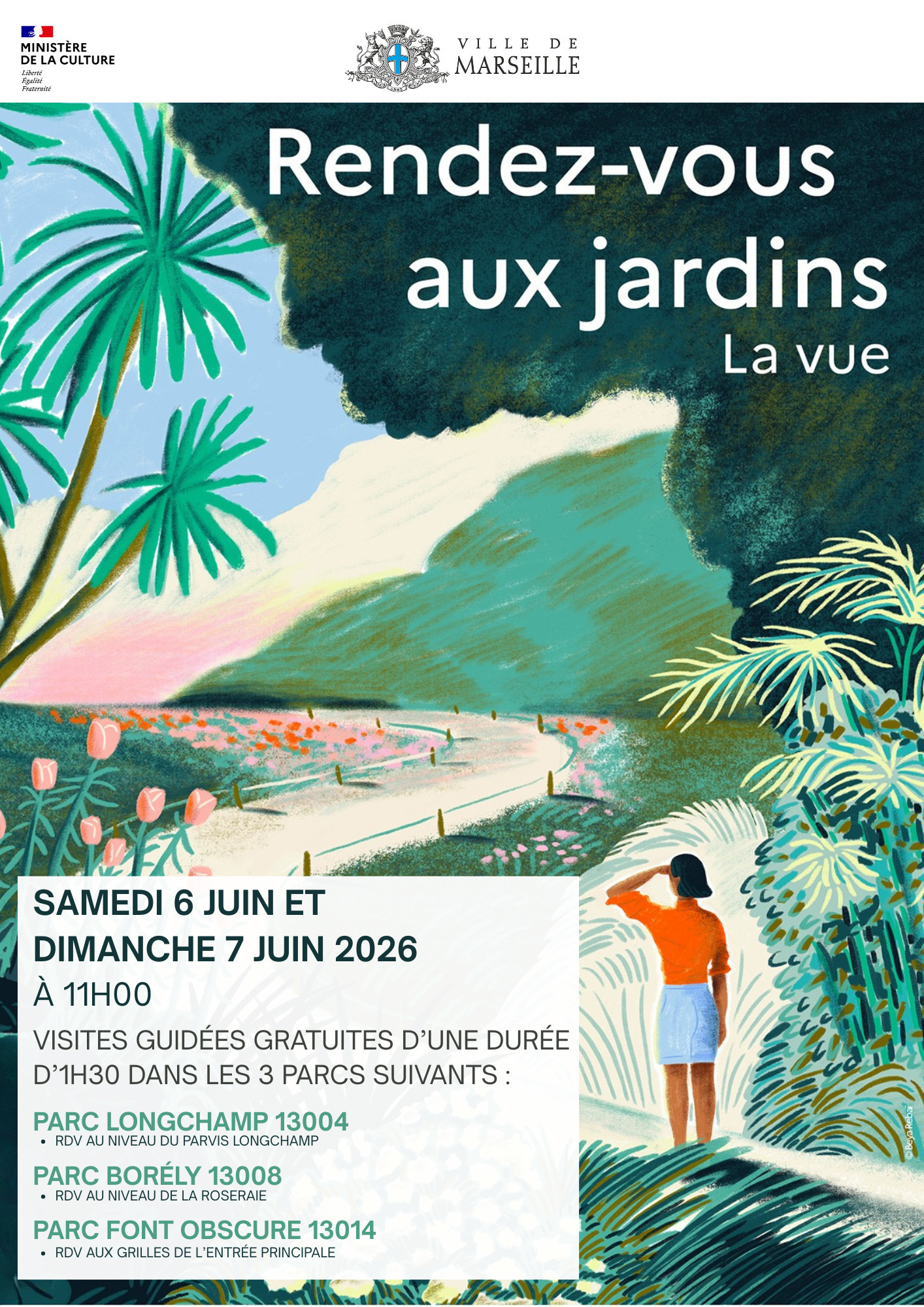 Visite découverte du Parc Longchamp
