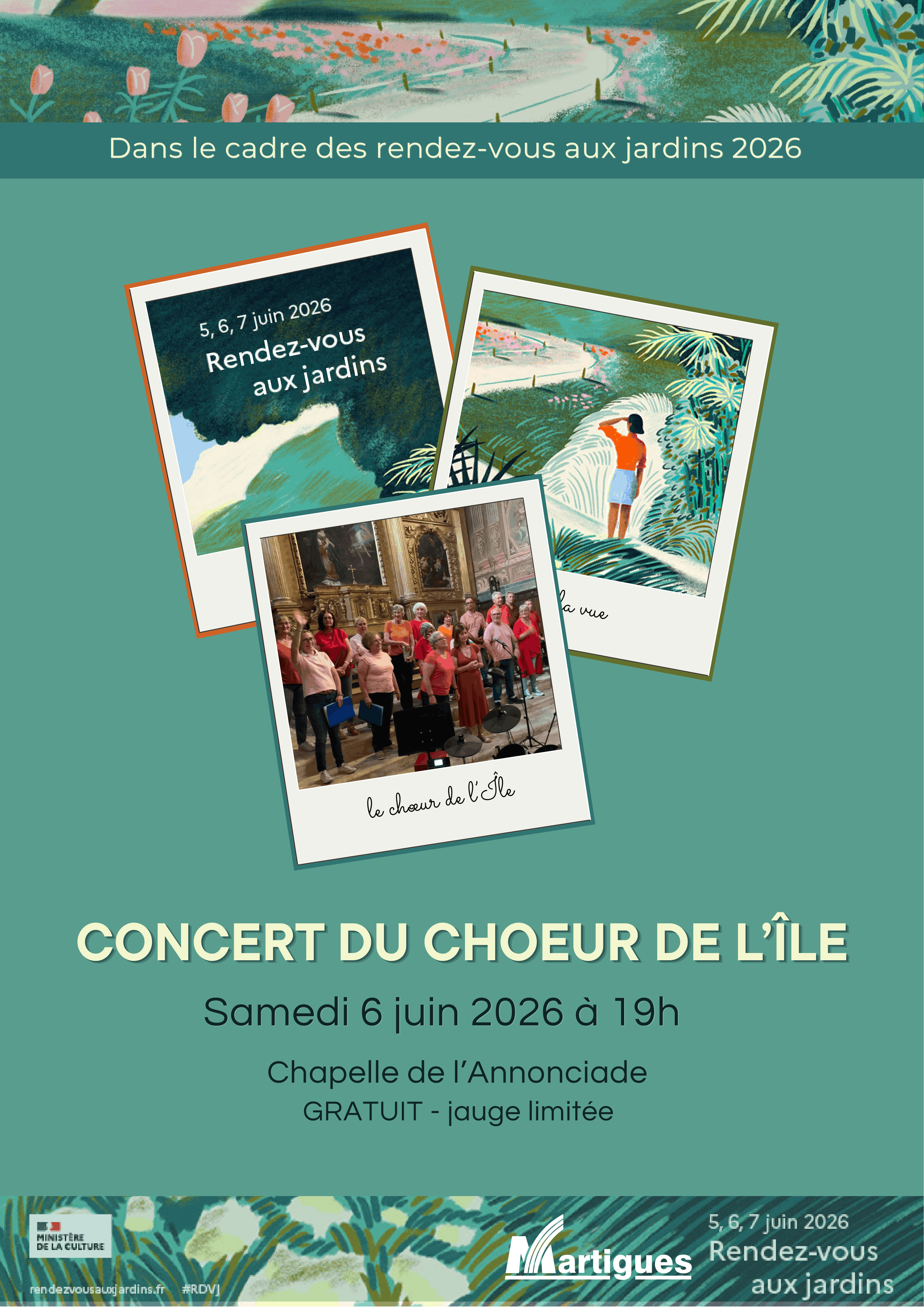 CONCERT DU CHŒUR DE L'ÎLE