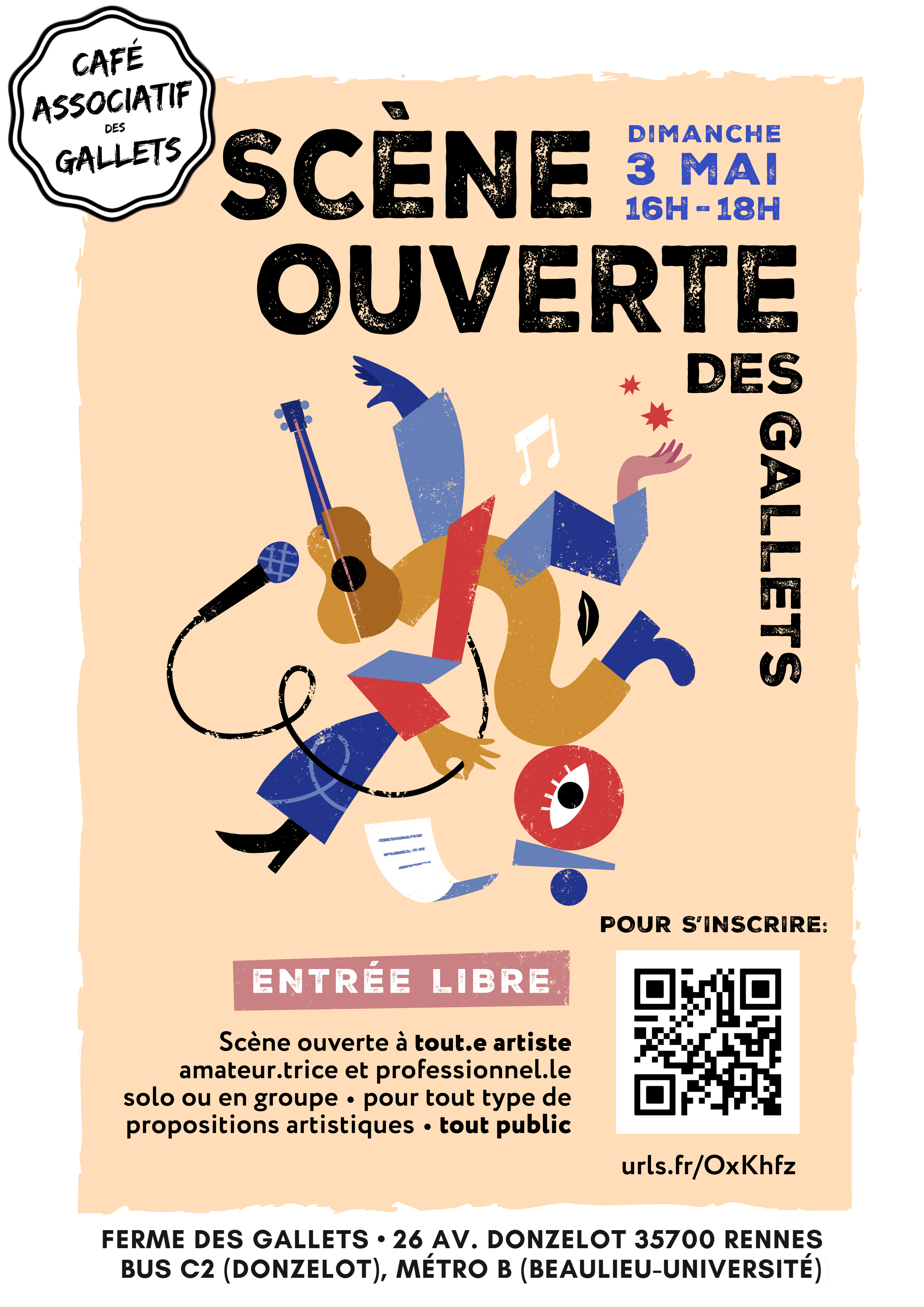 Scène ouverte des Gallets