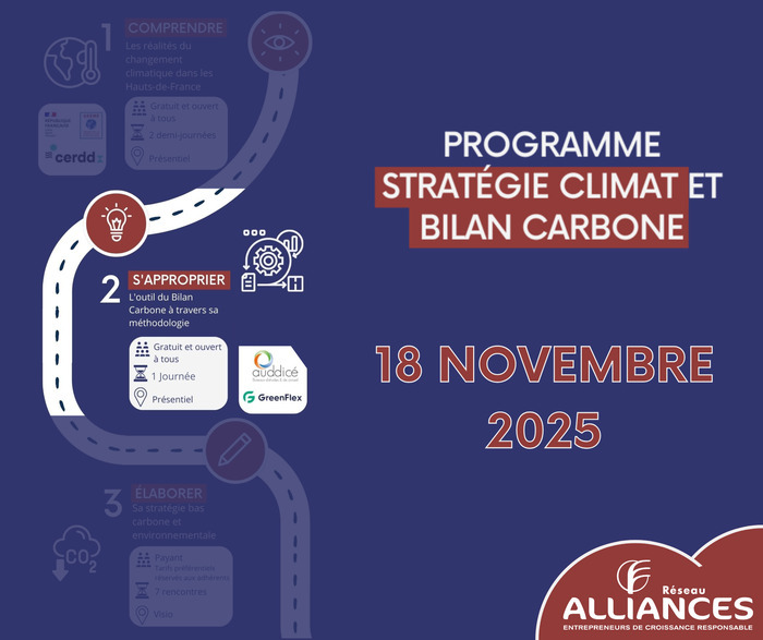 Atelier - S'approprier l'outil du Bilan Carbone le 18 novembre 2025 à 9h30