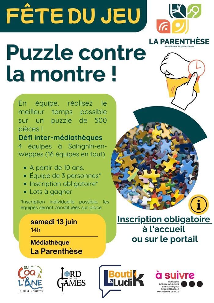 Puzzle contre la montre