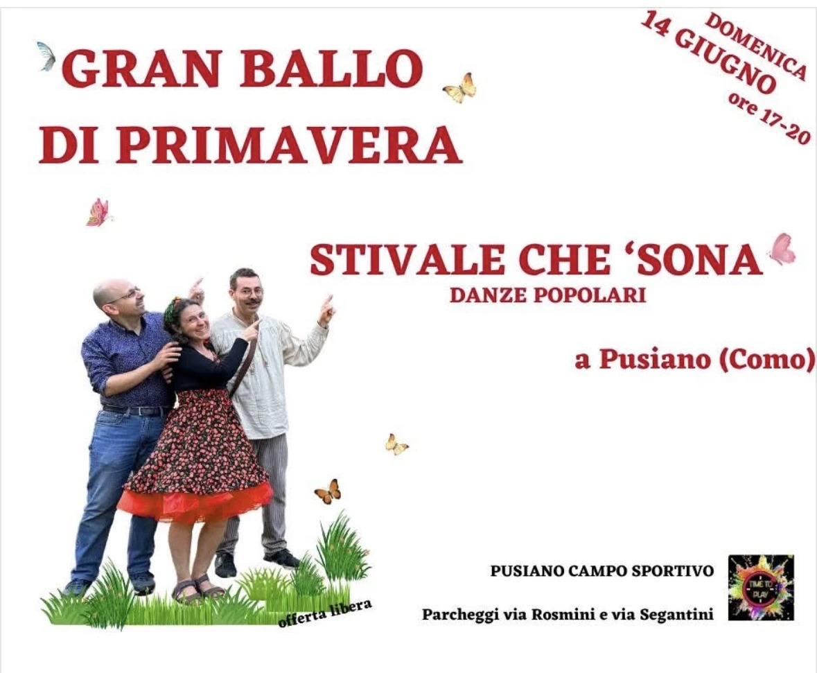 Pomeriggio danze e musica popolari