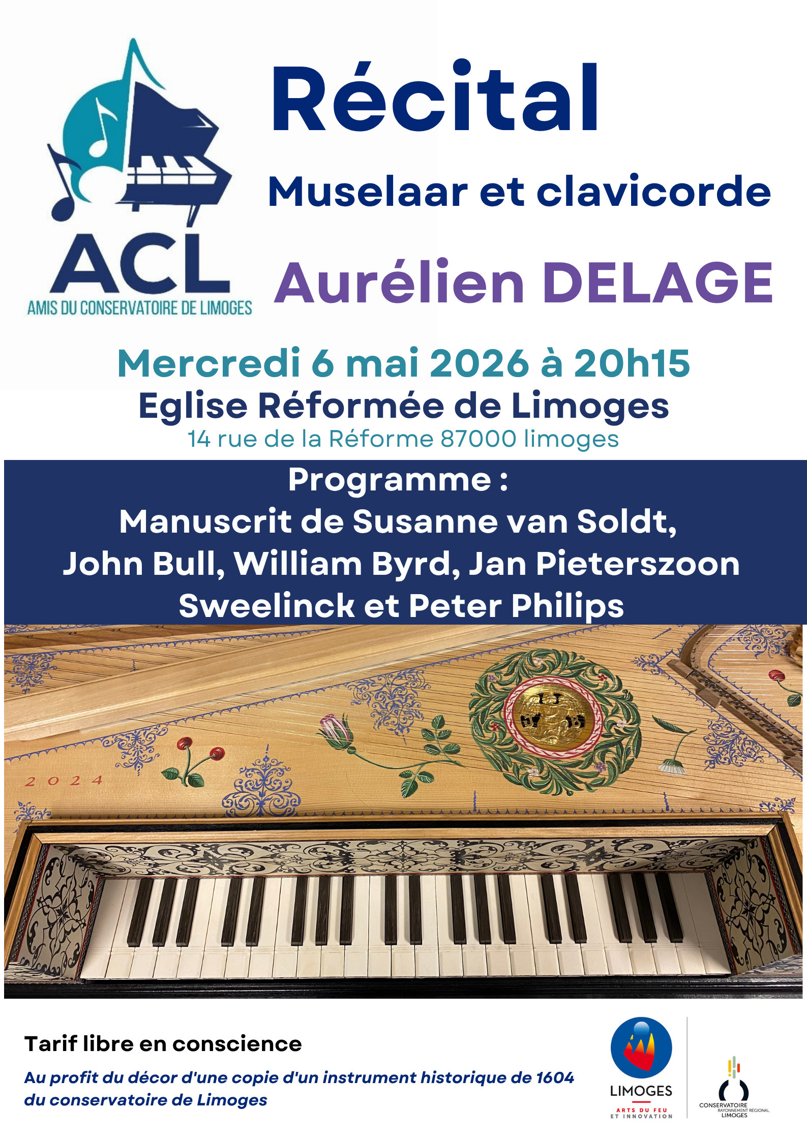 Récital de Muselaar et Clavicorde