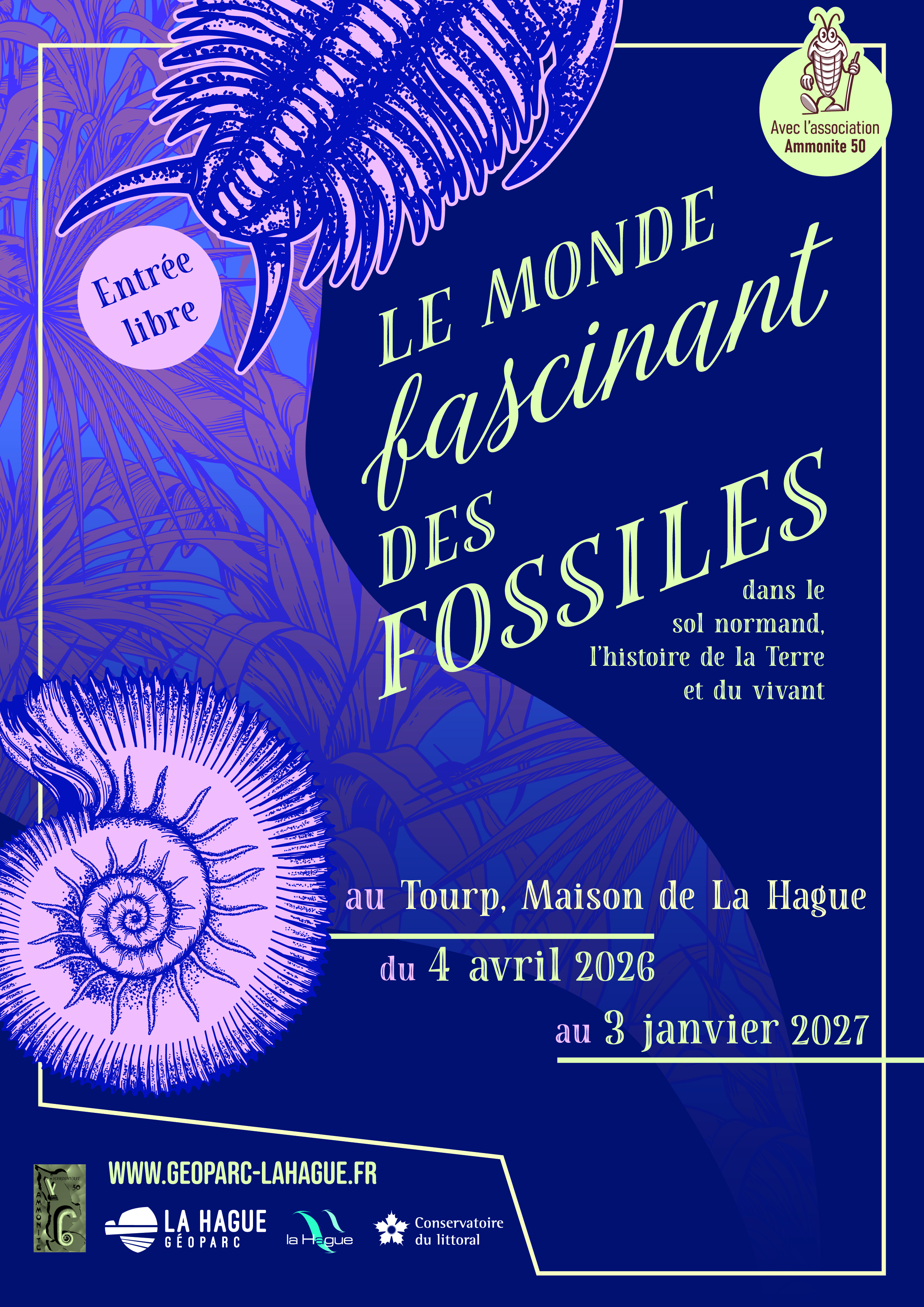 Quiz sur l'exposition : le monde fascinant des fossiles