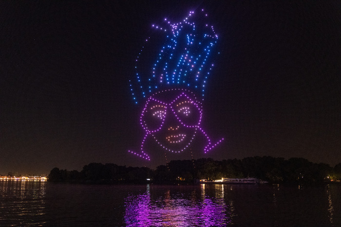 Le grand spectacle de drones