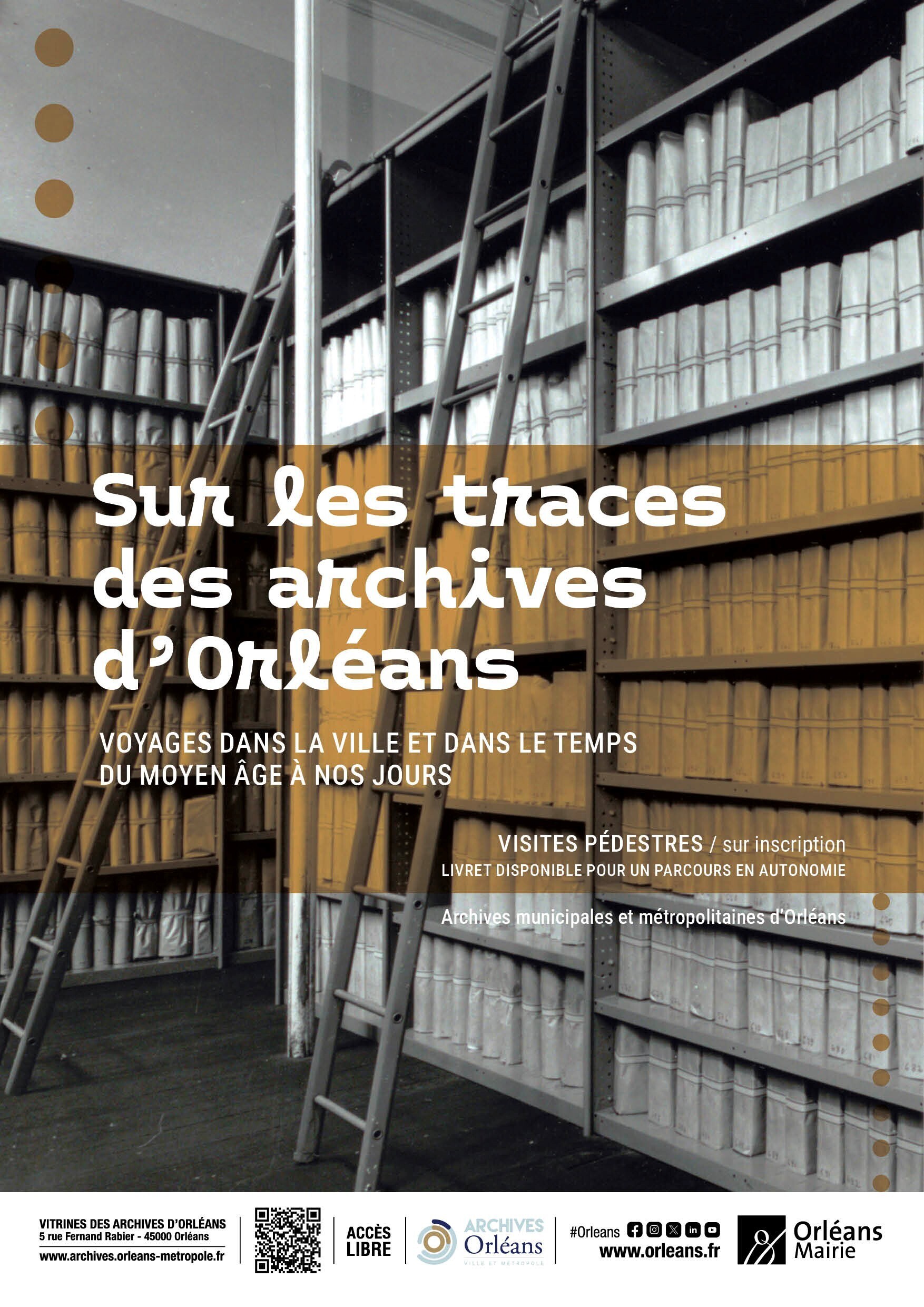 Sur les traces des archives d’Orléans